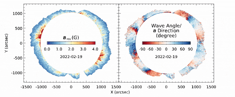POS Coronal Magnetic Field Map and POS Direction Movie.
