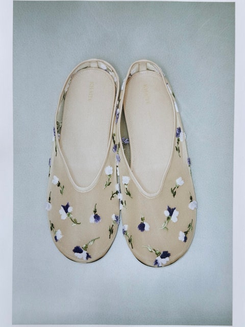 Image may contain: Clothing, Footwear, Shoe, Canvas, Accessories, Bag, Handbag, Sandal, and Sneaker