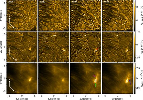 High-resolution view of the event provided by DKIST/VBI