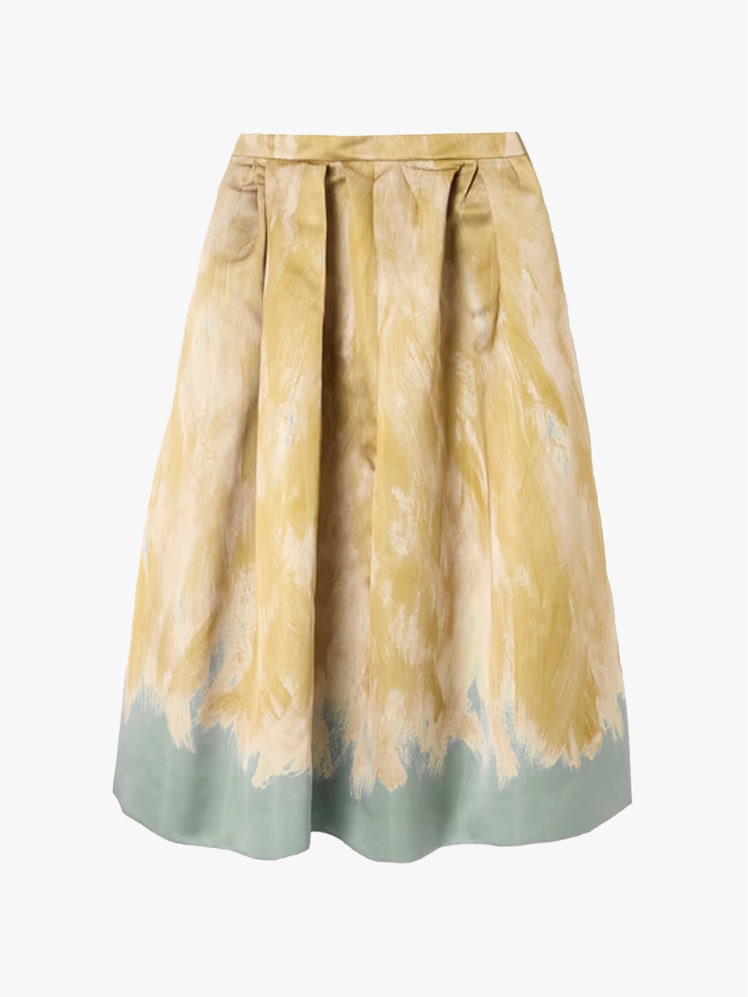 Image may contain Clothing Skirt and Miniskirt