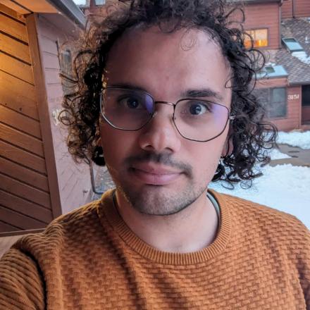 David Alfanso Delgado photographed outdoors